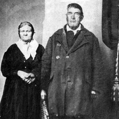 The Reverend Joab Powell and His Wife - 1850 - 1869 - Baptist Circuit Rider.