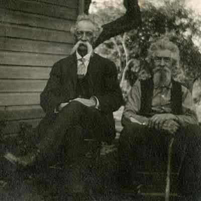 Half of Photograph Postcard - John A. and Daniel Talbert (P-9127-2)