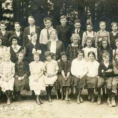 Barclay School Students 1922 - 5th Grade - Oregon City