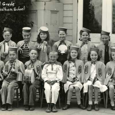 Eastham School Students 1942 - 2nd Grade - Rhythm Band - Oregon City