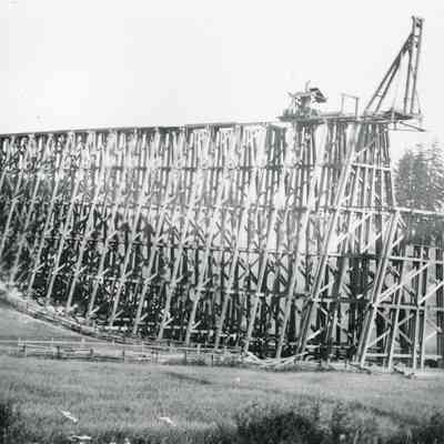 Oregon Railroad Bridge Construction 1892-93