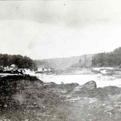 Willamette Falls 1861 - Oldest Picture Known