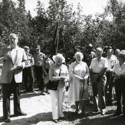 Barlow Trail Marker 1984 - Dedication