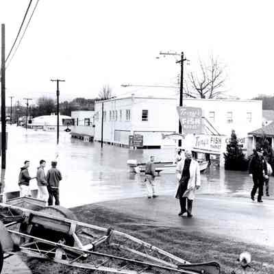 1964 Flood - North End Commercial Area