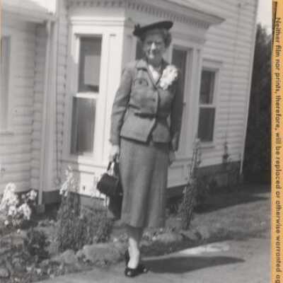Mrs. Jeanette MacDonald 1958 - First President of Clackamas County Historical Society