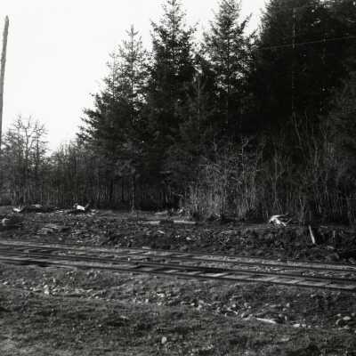 Willamette Valley Southern Railroad track