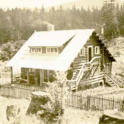 Mt. Hood National Forest 1930 - Oak Grove Ranger Station
