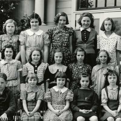 Eastham School Students 1939 - 5th Grade - Oregon City