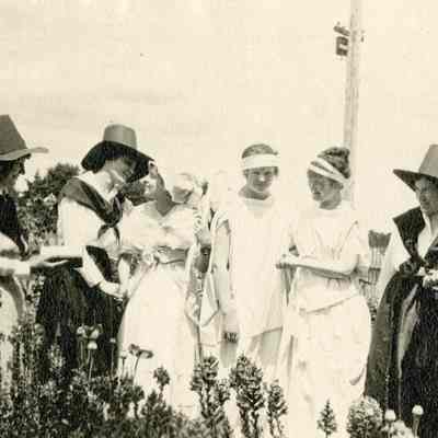Cross Collection - Women in Costume as Pilgrims
