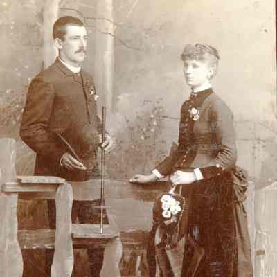 Unidentified Man and Woman - Talbert Collection