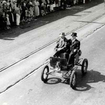 Oregon City Territorial Days Parade 1948 - Main Street