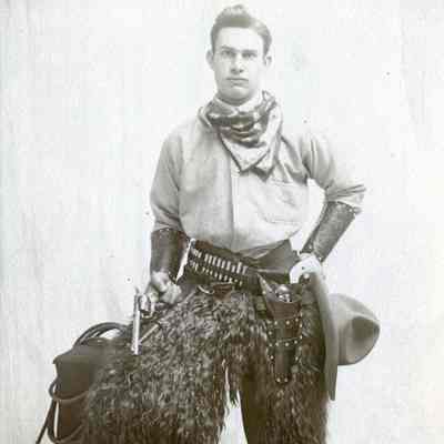 Ernest Cross in Cowboy Outfit
