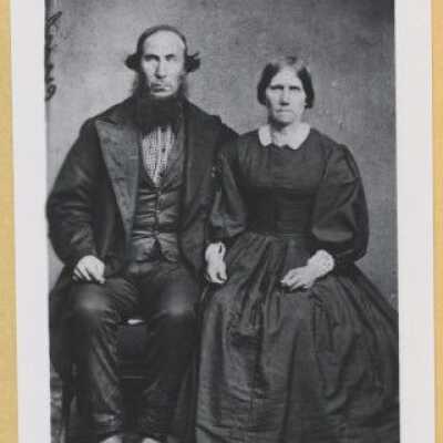 Mr & Mrs Peter Burt 1850