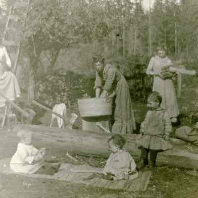 Wash Day - Talbert Collection