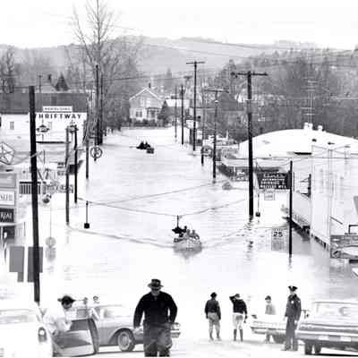 1964 Flood - North End Commercial Area