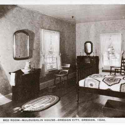 Oregon City - McLoughlin House Interior - Bedroom