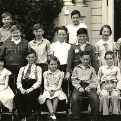 Eastham School Students 1938 - 5th Grade - Oregon City