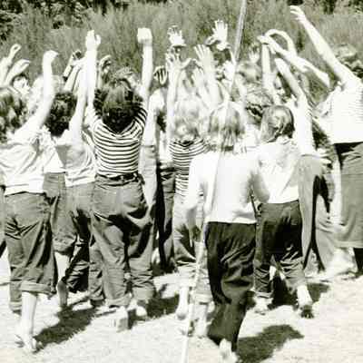 Camp Onahlee 1949 - Playing