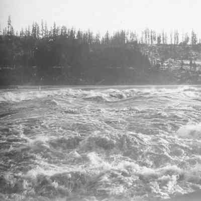1896 Flood - Willamette Falls at Oregon City
