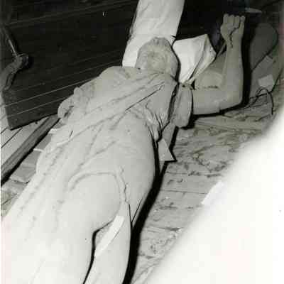 Lady Justice Statue from Oregon City Clackamas County Courthouse.