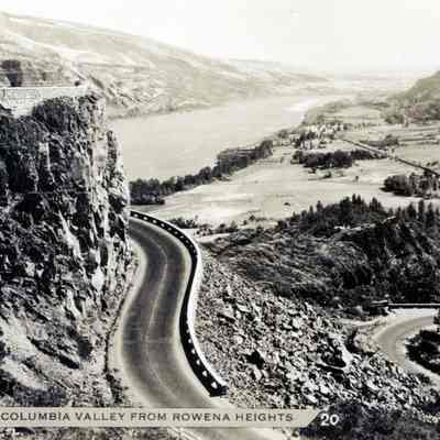 Columbia River Gorge Photo Series - Columbia Valley from Rowena Heights