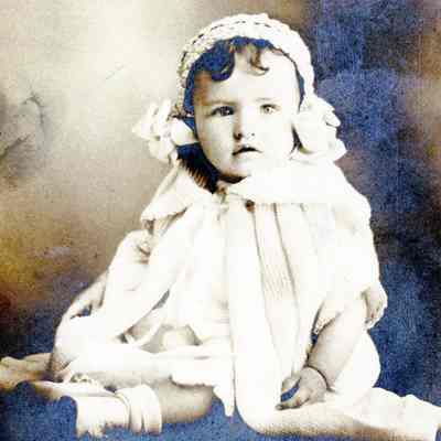 Unknown Baby Girl with Hat