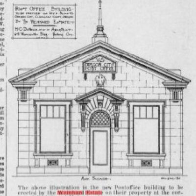 Image from the Oregon City Courier 11/06/1913