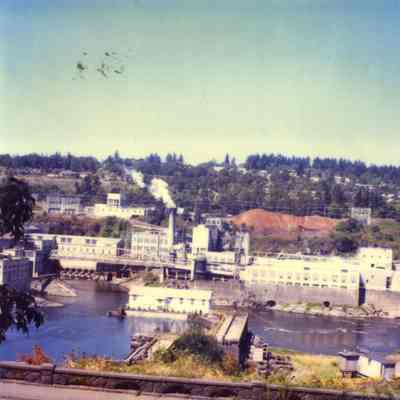 View From the Future Site of the Museum of the Oregon Territory - 1974
