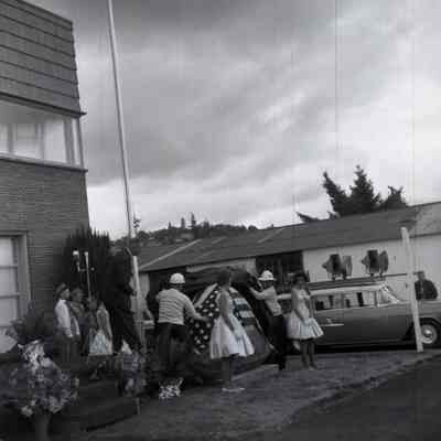 West Linn 1962 - Dedication of Marker for Willamette Meteorite Replica