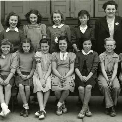 Eastham School Students 1947 - 5th Grade - Oregon City