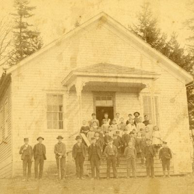 Willsburg School Students - 1886 - Sellwood Area of Portland, Oregon