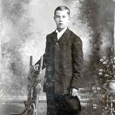 Unknown Young Man - Studio Portrait