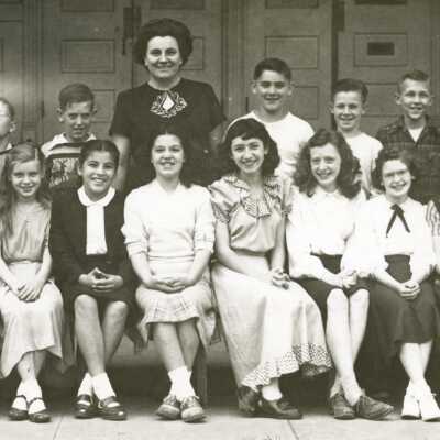 Eastham School Students 1948 - Oregon City