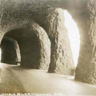 Mitchell Tunnel, Columbia River Gorge Highway, Oregon