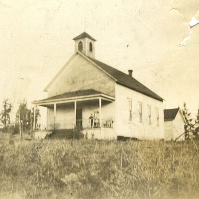 Hoodview School - 1920 - Tooze Road - Near Wilsonville Oregon