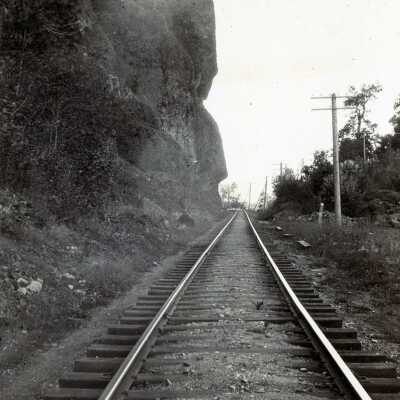 Railroad Tracks, New Era, Oregon 1900
