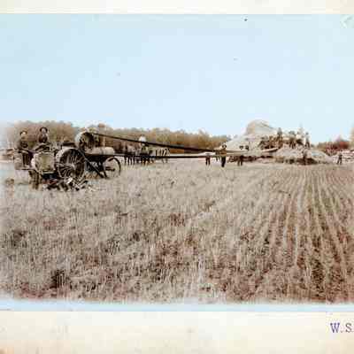 Steam Powered Thresher