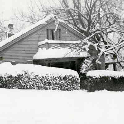 1919 Snowstorm - Oregon City - Cochran House