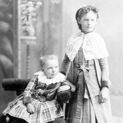 Iva May Gwinn and Everrett Gwinn.