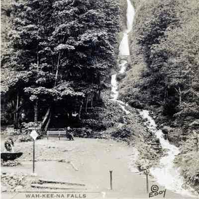 Columbia River Gorge Falls Photo Series - Wah-Kee-Na Falls