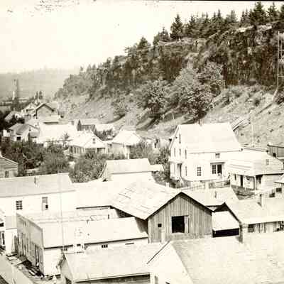 Oregon City 1874 - Main Street Looking Northeast