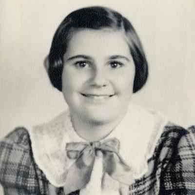 Unknown Young Girl with Short Hair