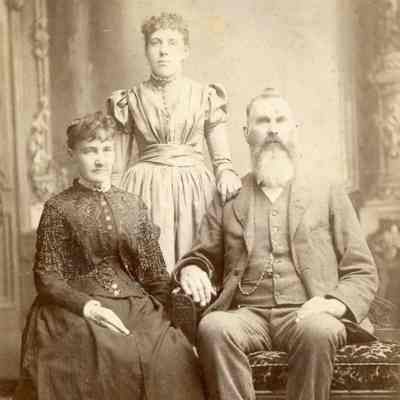 Portrait of a Couple and Daughter