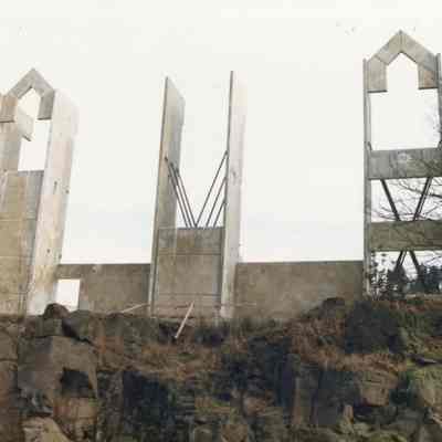 Museum of the Oregon Territory Construction 1985 - Oregon City