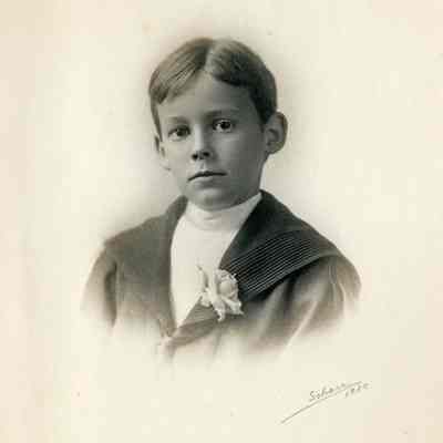 Unknown Boy Portrait 1925