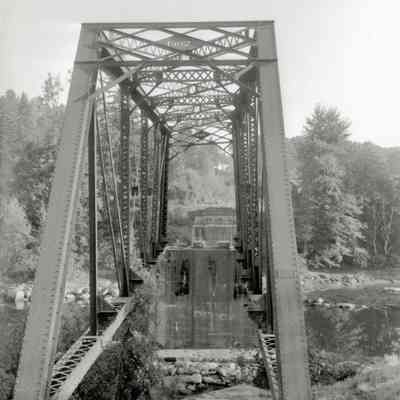 Demolition of Southern Pacific Railroad Bridge at Gladstone 1956