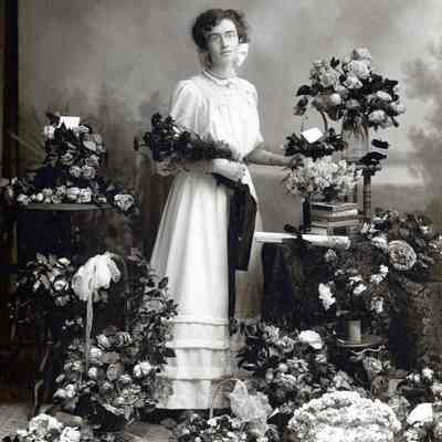 Unknown Woman's Graduation Portrait