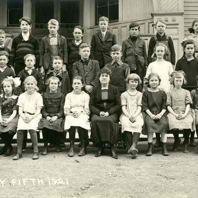 Barclay School Students 1921 - 5th Grade - Oregon City