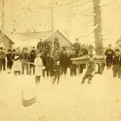 Logging Camp - Unknown Location and Date