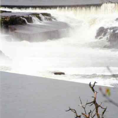 1996 Flood - Willamette Falls at Flood Stage
